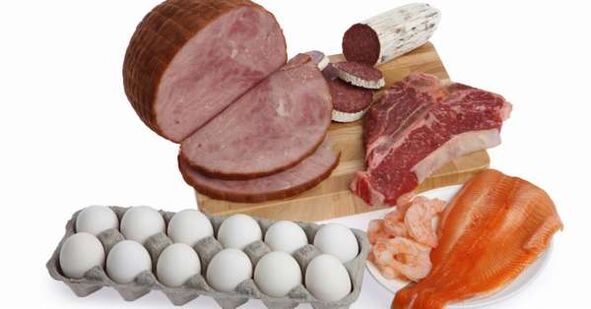 Productos del Menú Dieta Proteica
