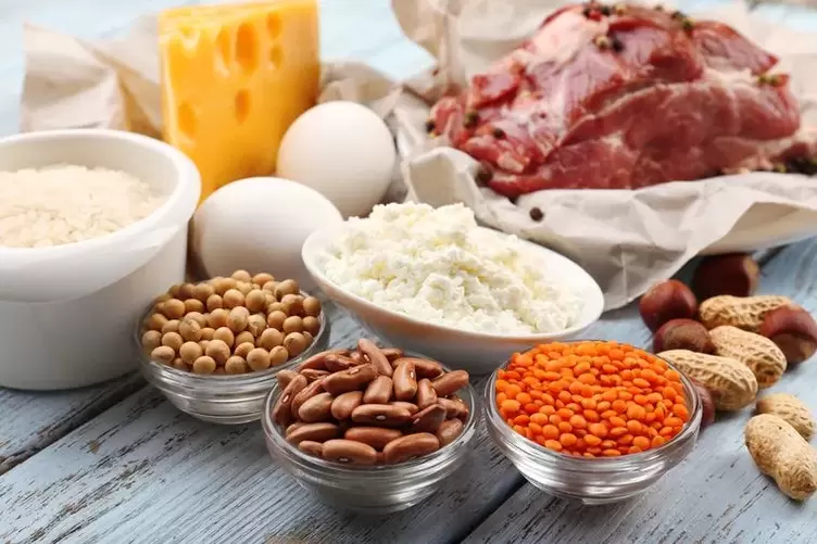 Productos dietéticos proteicos
